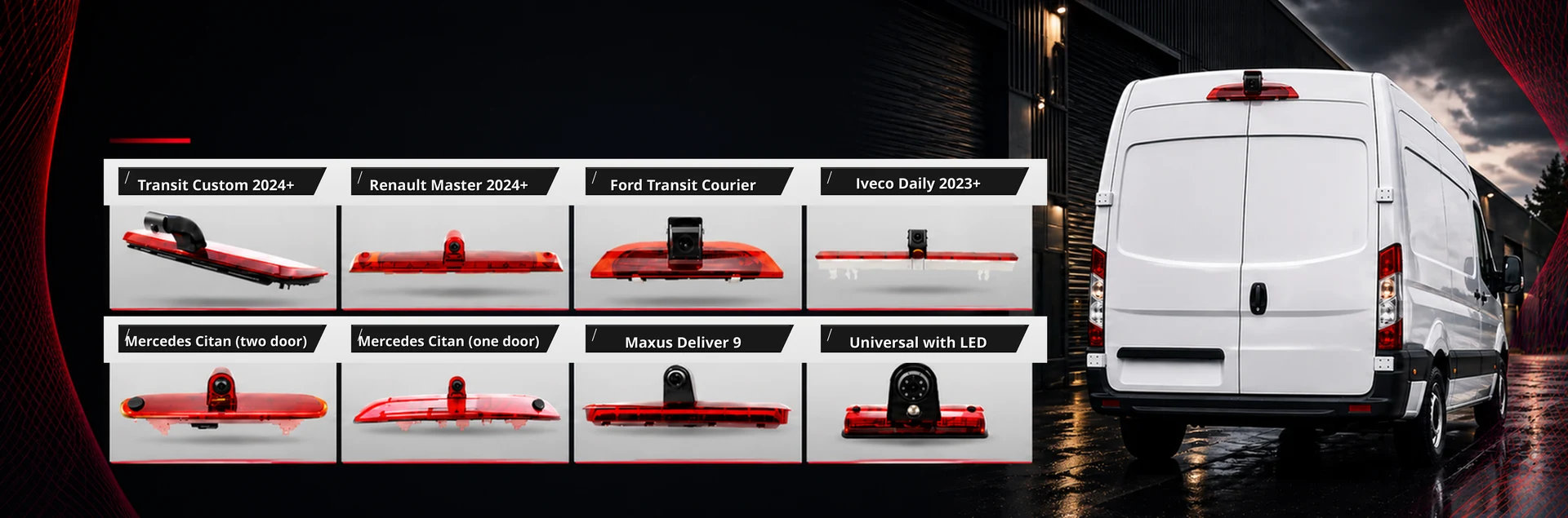 3rd brake light reverse camera banner