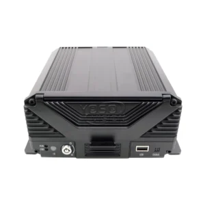 Front view of 8 Channel AI Mobile DVR with ADAS, DMS and BSD for commercial vehicle surveillance