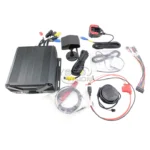 8 Channel AI Vehicle DVR designed for truck, bus and commercial fleet surveillance and Compatible Accessories